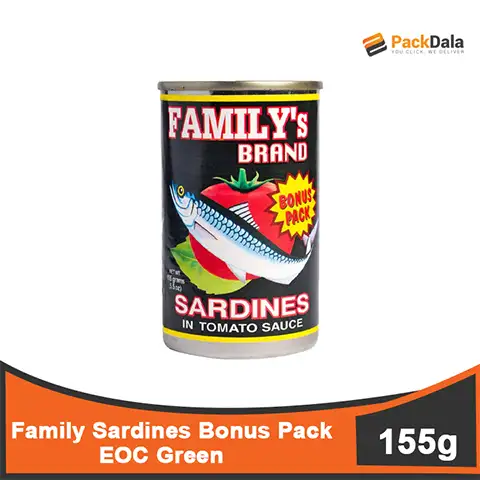 Picture of Family Sardines Bonus Pack Green EOC 100x155g CAN