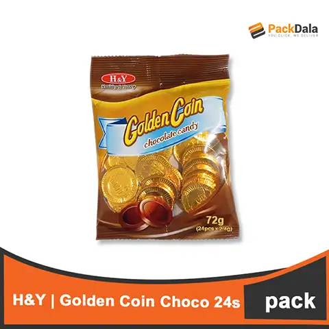 Picture of H n Y Golden Coin Choco 24s PACK