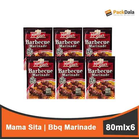 Picture of Mama Sitas Bbq Marinade 80mlx6x36 tie per case