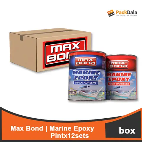 Picture of MAX BOND Marine Epoxy Pint x 12sets rp BOX