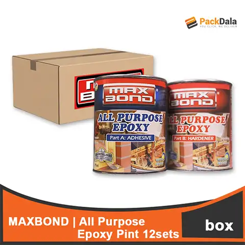 Picture of MAX BOND All Purpose Epoxy Pint x 12sets rp BOX