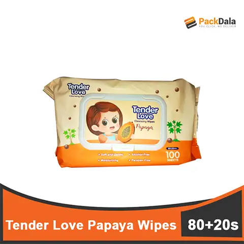 Picture of Tender Love Papaya Wipes 36 x 80s plus 20s PACK