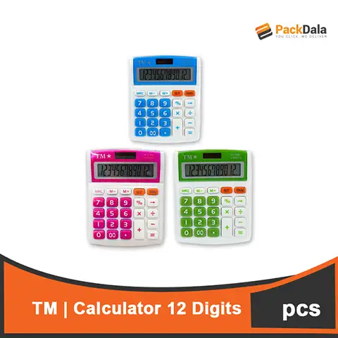 Picture of Calculator 12 Digits TM20NC 60pcspercs PC