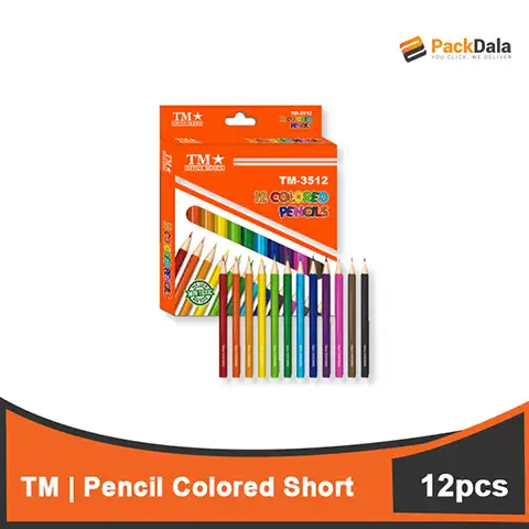 Picture of TM Colored Pencil Short 12s TM3512 240pcs per case PCS