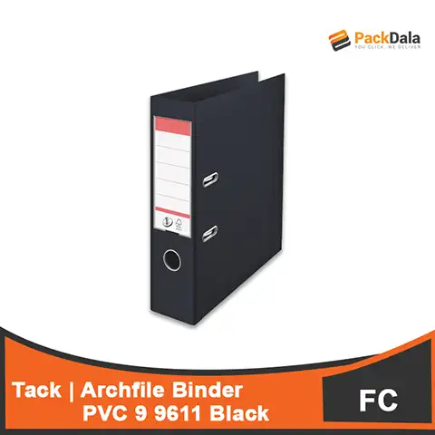 Picture of Archfile Binder Tack PVC 9 9611F4 or FC 3in Black 50pcsprcse