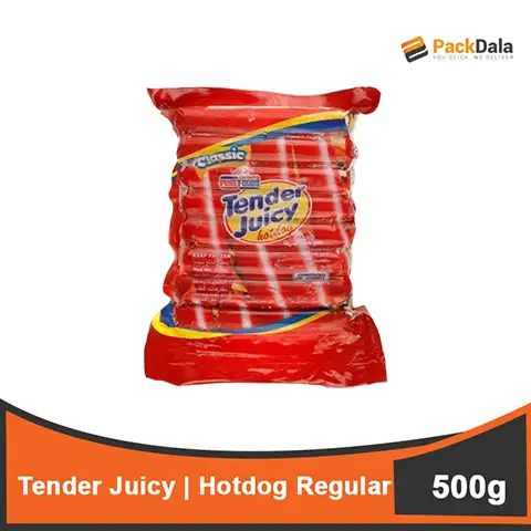 Picture of TJ Hotdog Reg Sm 500gx16 PACK