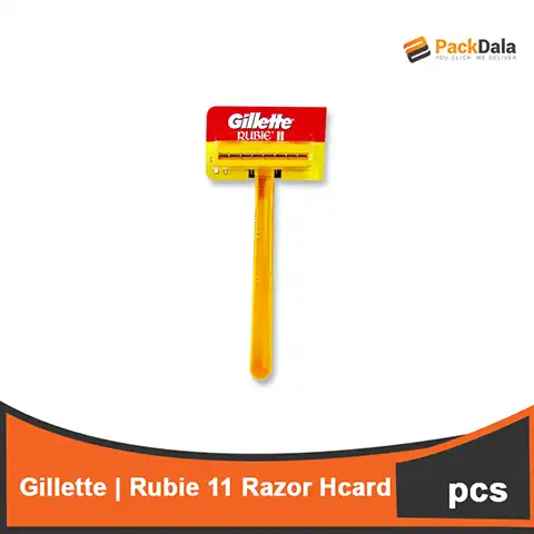Picture of Gilette Rubie 11 Razor HCard 24s