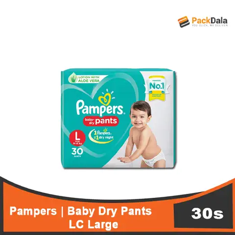 Picture of Pampers Baby Dry Pants LC Large 4x30