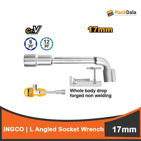 Picture of Ingco L ANGLED Socket Wrench 17mm HWL1708