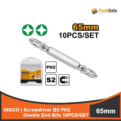Picture of Ingco Screwdriver Bit PH2 Double End Bits 10pcs per set SDB21PH233