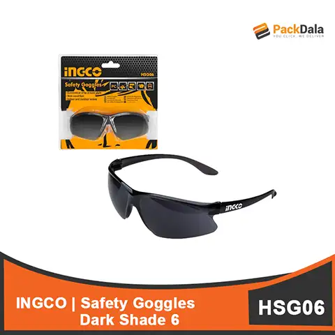 Picture of INGCO Safety Goggles Dark HSG06 For Daily Use