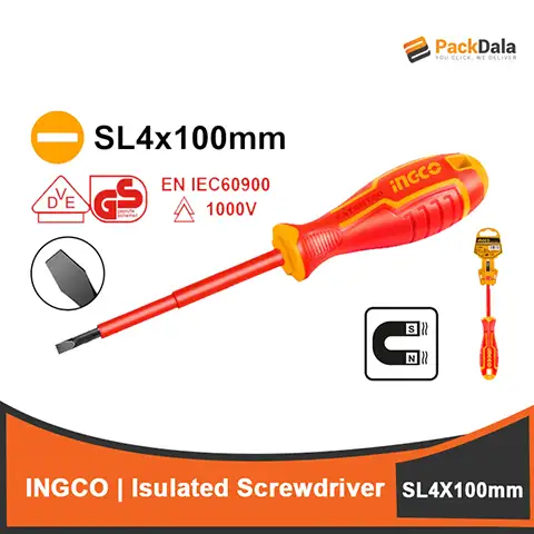Picture of Ingco Insulated Srewdriver SL44.OX100  HISD814100