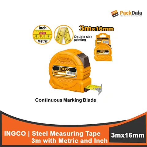 Picture of Ingco Steel Measuring Tape 3m with metric and inch  HSMT39316