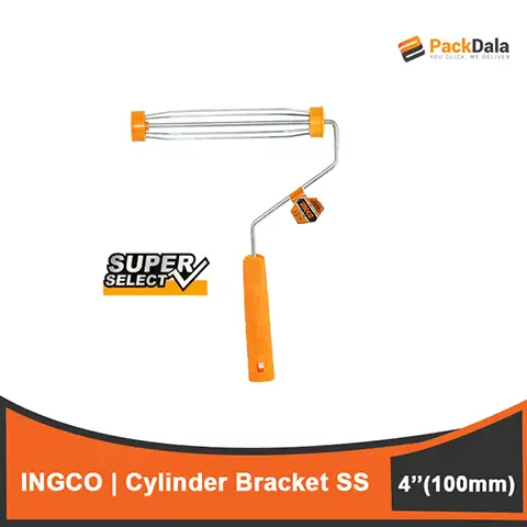 Picture of INGCO Cylinder Brush Bracket SS 100mm 4inch HCBB28042