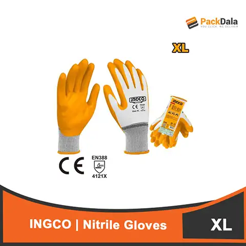 Picture of Ingco Nitrile Gloves XL HGNG04 12pairs PAIR