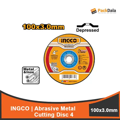 Picture of INGCO Abrasive Metal Cutting Disc 4 inches MCD301001
