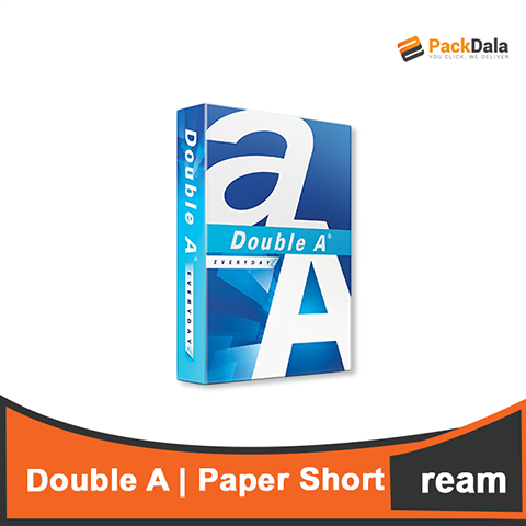 Picture of Double A Paper Short 80gsm 500shtx5rm per cs nrp REAM