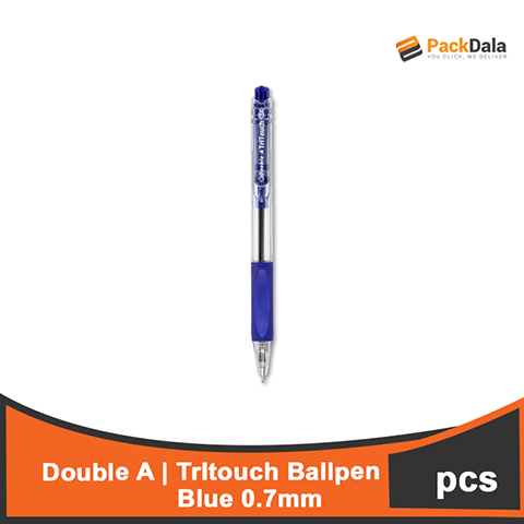 Picture of Double A Tritouch Ballpen Blue PCS