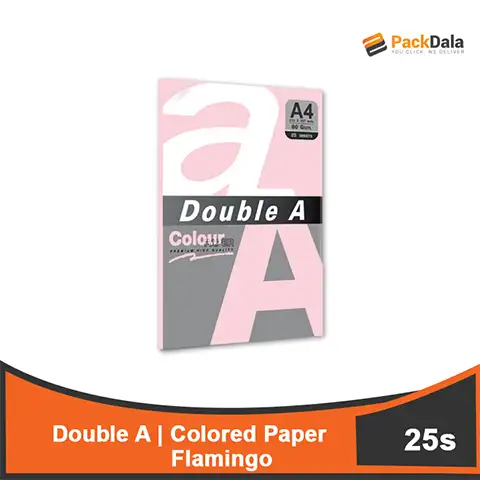 Picture of Double A Colored Paper A4 Flamingo 