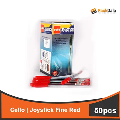 Picture of Cello Joystick Fine Red 50pc per bx 20IB per cs rp