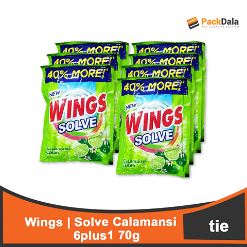 Picture of Wings solve Calamansi Clean 25 6plus1 70g TIE