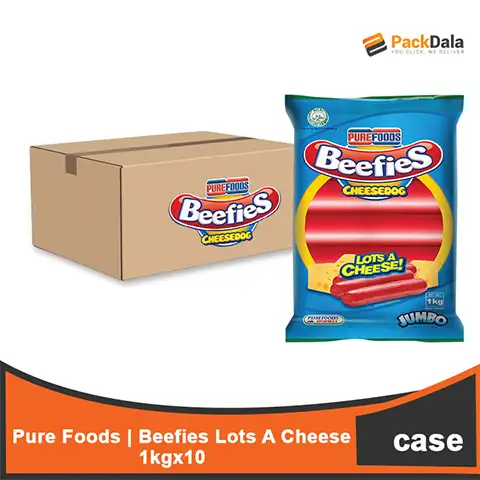 Picture of Beefies LotsACheese Reg Sm 1kgx10 CASE