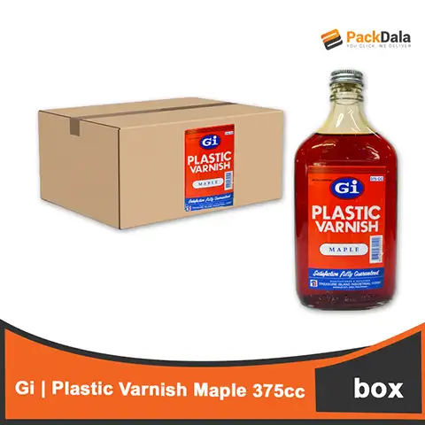 Picture of GI Plastic Varnish Bottle 24x1x375cc Mapple BOX