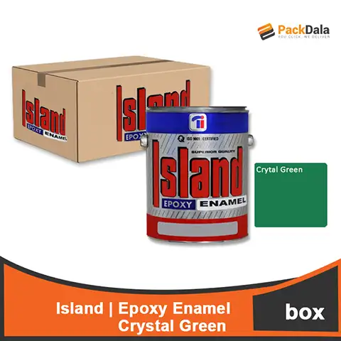 Picture of Island Enamel Crystal Green 6x1 LTR  BOX
