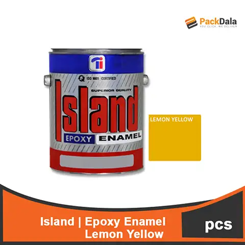 Picture of Island Enamel Lemon Yellow 6x1 LTR  PC