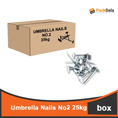 Picture of Umbrella Nails No2 Plain 25kg