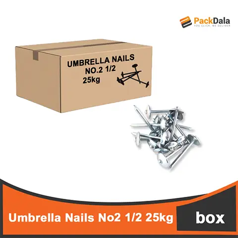 Picture of Umbrella Nails No2 1 2 Plain 25kg