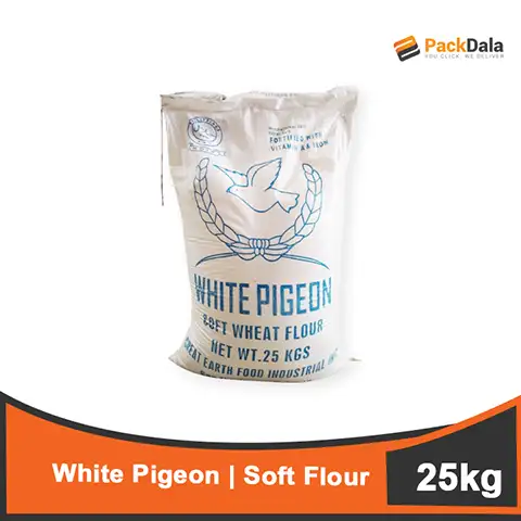Picture of White Pigeon Soft Flour 3rd Class 25kg nrp