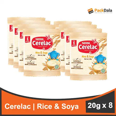 Picture of Cerelac Rice and Soya 20gx8x16 TIE