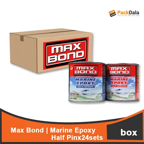 Picture of MAX BOND Marine Epoxy Half Pint x 24sets rp BOX