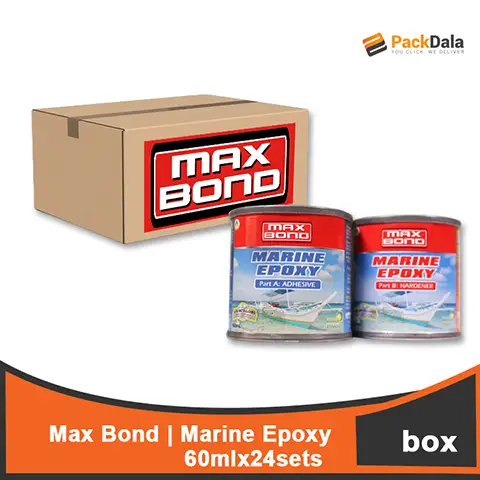 Picture of MAX BOND Marine Epoxy 60ml x 24sets rp BOX