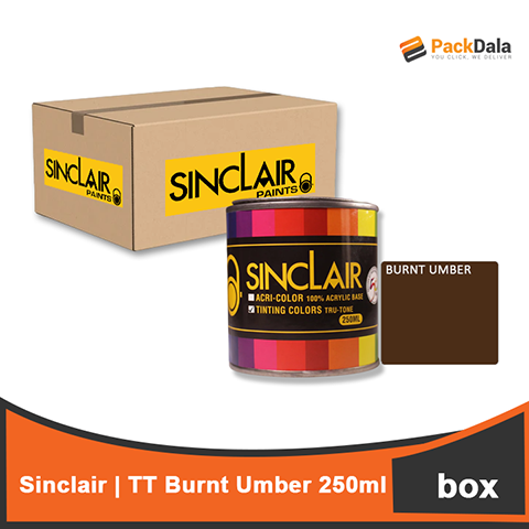 Picture of SINCLAIR TT B Umber 250ml x 48pcs rp BOX