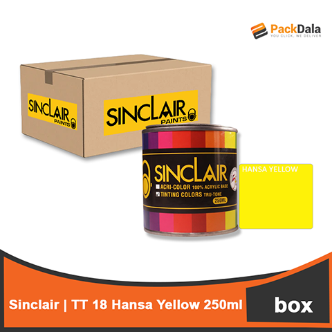 Picture of SINCLAIR TT 18 H Yellow 250ml x 48pcs rp BOX