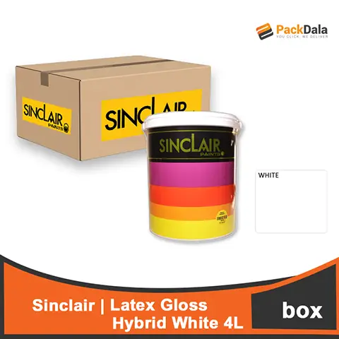 Picture of SINCLAIR Latex Gloss Hybrid White 4Lx4pcs rp