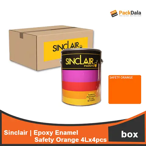 Picture of SINCLAIR Epoxy Enamel Safety Orange 4L x 4pcs rp