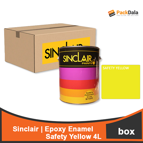 Picture of SINCLAIR Epoxy Enamel Safety Yellow 4Lx4pc rp