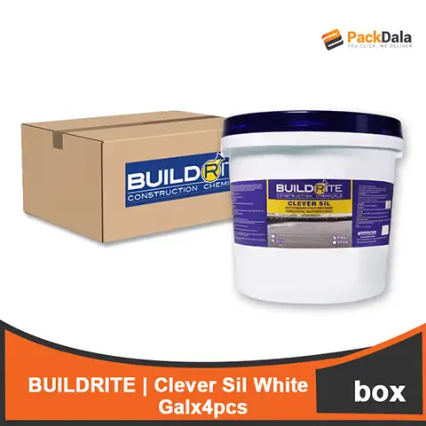 Picture of BUILDRITE Clever Sil White Gal x 4pcs rp BOX