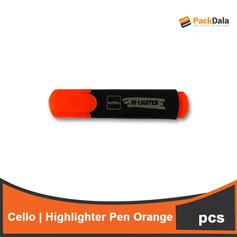Picture of Highlighter Pen Cello Orange 1s