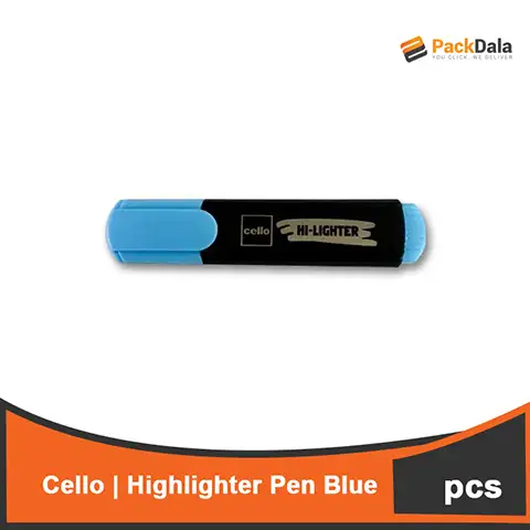 Picture of Highlighter Pen Cello Blue 1s