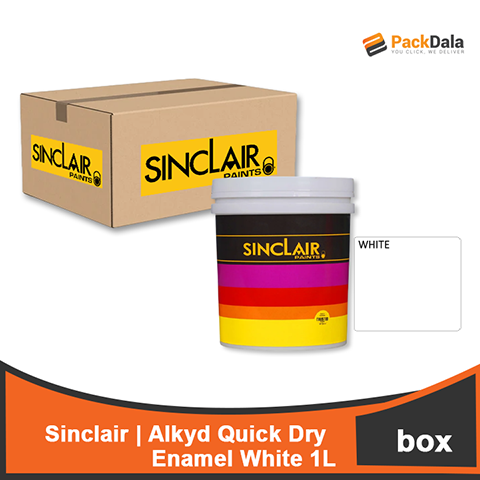 Picture of SINCLAIR Alkyd Quick Dry Enamel  White 1Lx12pcs rp