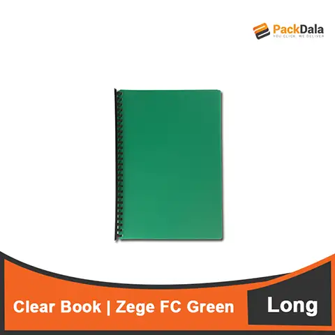 Picture of Clear Book Green Long 20sx144pcs per case