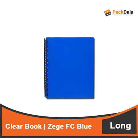 Picture of Clear Book  Blue Long 20sx144pcs per case