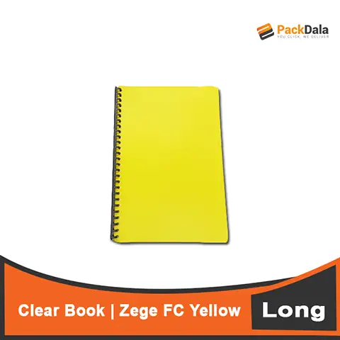 Picture of Clear Book Yellow Long 20sx144pcs per cs