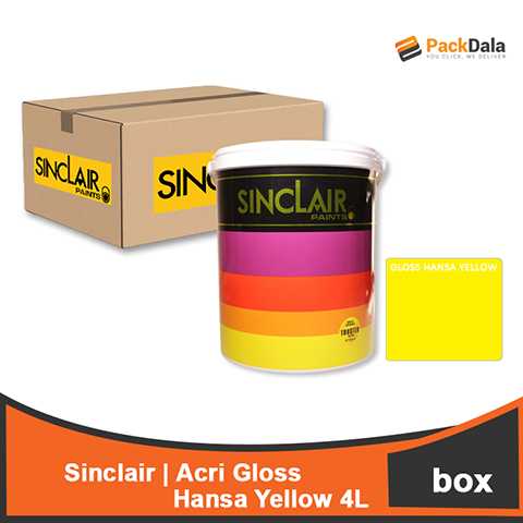 Picture of SINCLAIR Acri Gloss Hanza Yellow 4Lx4pcs rp