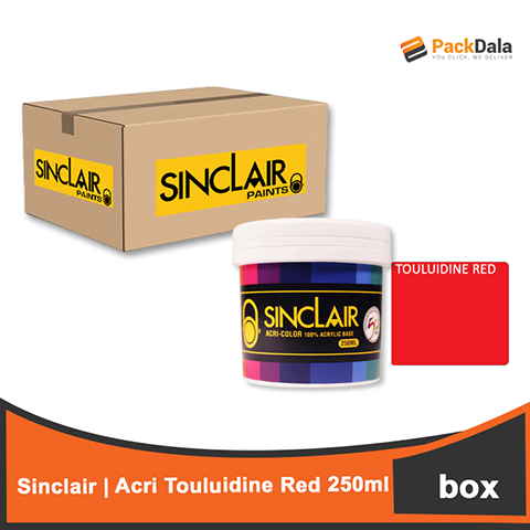 Picture of SINCLAIR Acri 1209 T Red 250ml x 48pcs rp BOX