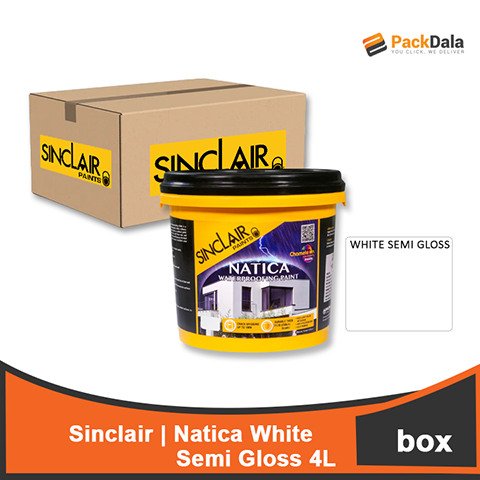 Picture of SINCLAIR Natica White Semi Gloss 4Lx4pcs rp